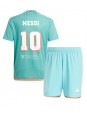 Inter Miami Lionel Messi #10 Alternativní dres pro děti 2024-25 Krátký Rukáv (+ trenýrky)